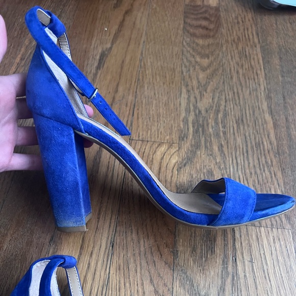 Steve Madden Cobalt Blue Heels - Picture 4 of 6